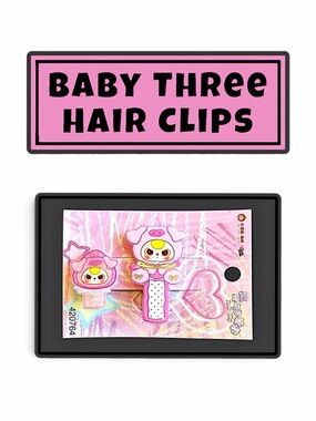 Baby Three Hair Clips